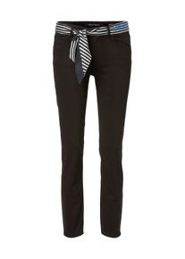Marc O'Polo Marc O'Polo, Damen Hose 'Lulea', Schwarz / Weiß