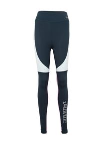Puma, Damen Sport-Leggings 'Cosmic', Tanne / Rosa / Wei&szlig;