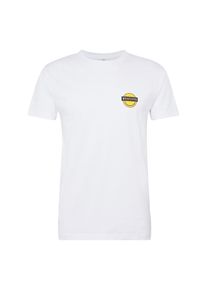 Mister Tee, Herren T-Shirt 'SMEVER TEE', Gelb / Wei&szlig;
