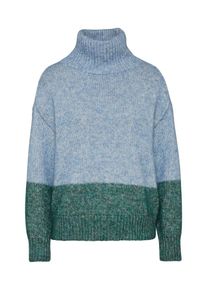 Drykorn, Damen Pullover 'MARLA', Hellblau / Gr&uuml;n
