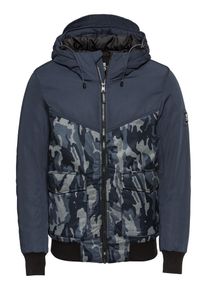 Tom Tailor Denim, Herren Jacke, Marine / Graumeliert