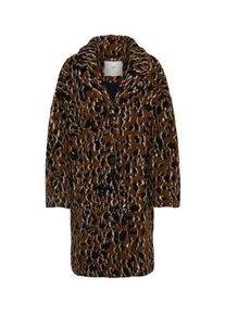 minimum, Damen Mantel 'belinde', Braun / Schwarz