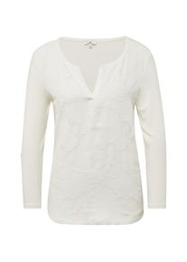 Tom Tailor, Damen Langarmshirt, Weiß