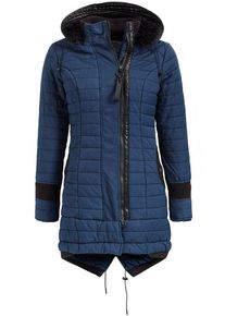 Khujo, Damen Mantel 'CAYUS2', Blau