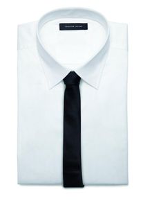 Selected Homme, Herren Krawatte Seiden, Schwarz