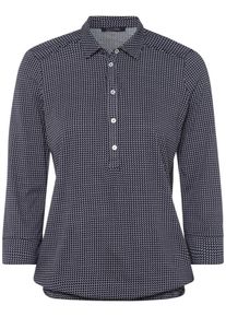 Marc O'Polo Marc O'Polo, Damen Bluse, Basaltgrau / Weiß