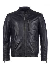 Maze, Herren Lederjacke 'Roussanne', Schwarz