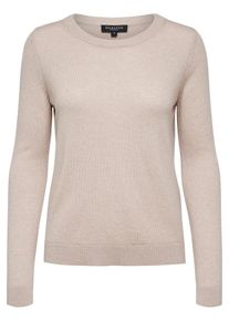Selected Femme, Damen Strickpullover, Puder