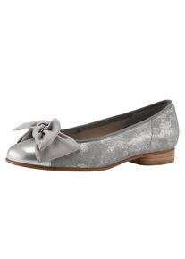Gabor, Damen Ballerina, Silbergrau