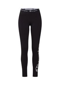 Champion Authentic Athletic Apparel, Damen Sport- Hose, Schwarz / Wei&szlig;