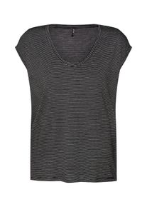 Only, Damen Shirt 'lWILMA', Schwarz / Weiß