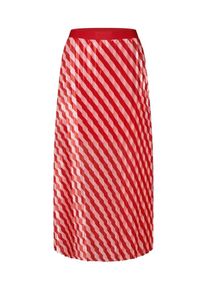 Soaked in Luxury, Damen Rock 'Jasmine Skirt', Rot / Weiß