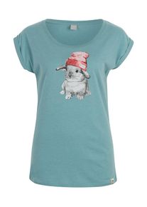 Iriedaily, Damen Shirt 'It Hasi', Jade