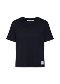 Calvin Klein Jeans, Damen Shirt 'CORE STRAIGHT FIT TEE', Schwarz
