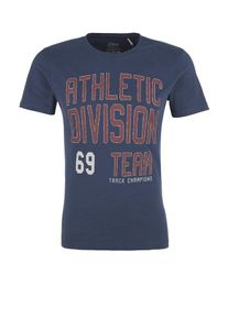 s.Oliver RED LABEL, Herren Sportives Printshirt, Blau