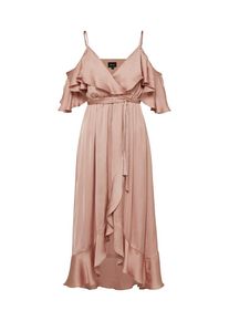 Bardot, Damen Wickelkleid, Puder
