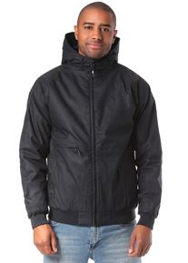 Cleptomanicx, Herren Jacke 'Polarzipper Hemp 3', Nachtblau