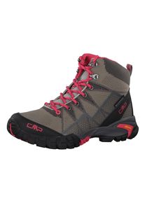 CMP, Damen Trekkingschuhe 'Tauri Mid WP', Khaki / Dunkelpink / Schwarz