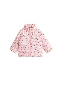 Mango Kids, Mädchen Anorak 'Ligty', Grün / Rosa / Hellrot