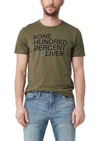 s.Oliver RED LABEL, Herren T-Shirt, Khaki