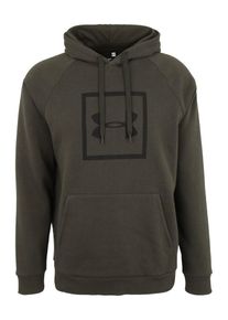 Under Armour, Herren Hoodie 'Rival', Khaki / Schwarz