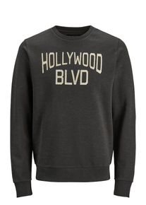 Jack & Jones JACK & JONES, Herren Sweatshirt, Beigemeliert / Anthrazit