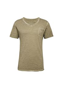 Key Largo, Herren T-Shirt mit V-Ausschnitt, Grün