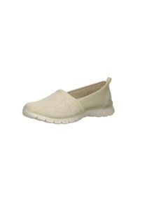 Skechers, Damen Slipper, Beige / Wei&szlig;