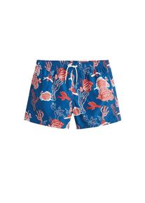 Mango Man, Herren Badehose 'Marino', Navy / Hummer / Weiß