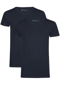 PETROL INDUSTRIES, Herren 2er-Pack T-Shirts, Nachtblau