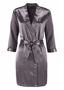 Lascana, Damen Morgenmantel, Silbergrau