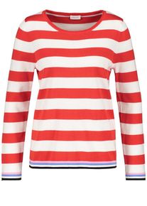 Gerry Weber, Damen Pullover 'Amore', Beige / Hellblau / Rosa / Hellrot / Schwarz