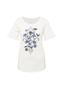 Tom Tailor, Damen T-Shirt, Blau / Schwarz / Weiß