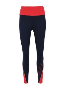Esprit Sports, Damen Sporthose 'tight edry cb', Navy / Rot