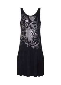 Desigual, Damen Kleid 'VEST_OMAHAS', Mischfarben / Schwarz