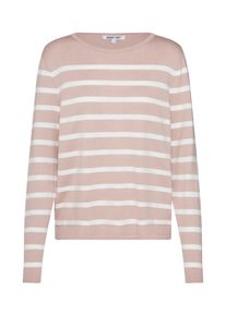 ABOUT YOU, Damen Pullover 'Enna', Rosa / Weiß
