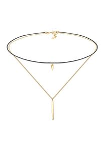 Elli, Damen Choker, Gold