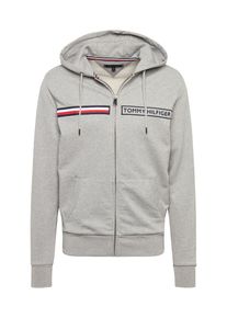 Tommy Hilfiger, Herren Sweatjacke, Dunkelblau / Grau / Rot / Weiß
