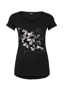 s.Oliver BLACK LABEL, Damen T-Shirt, Schwarz