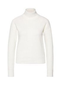 Noisy may, Damen Pullover 'NMTOMMA L/S HIGH NECK KNIT', Wei&szlig;