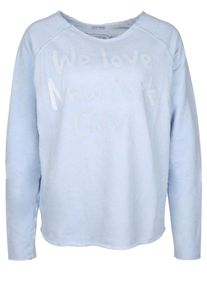 Better Rich, Damen Sweatshirt 'Sweat Love', Rauchblau