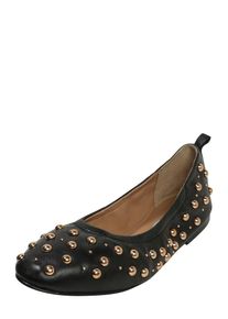 Bronx, Damen Ballerina, Gold / Schwarz