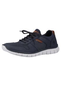 Rieker, Herren Sneaker, Nachtblau / Braun