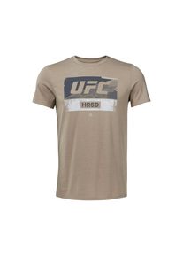 Reebok, Herren Shirt, Camel / Schwarz / Weiß