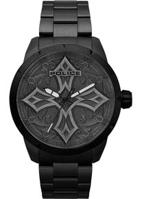 Police, Herren Quarzuhr 'CAVERN, PL15396JSB.57M', Schwarz