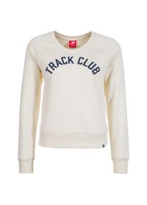 New Balance, Damen Sweatshirt 'Essentials Crew', Wollwei&szlig;