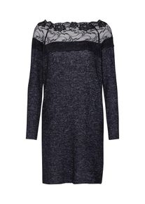 Véro Moda VERO MODA, Damen Kleid 'CIMA', Dunkelgrau / Schwarz