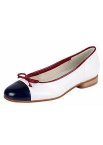 Gabor, Damen Ballerina, Navy / Rot / Weiß