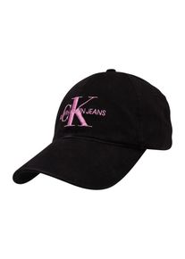 Calvin Klein Jeans, Herren Cap 'MONOGRAM', Rosa / Schwarz