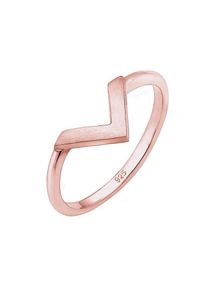 Elli, Damen Ring 'Geo', Rosegold